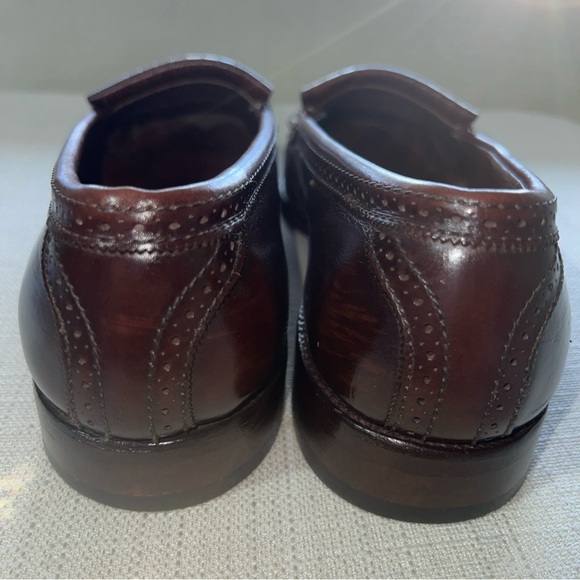 Allen Edmonds Brown “Bridgeton” Slip On Kiltie Tassel Loafer Size 9.5D - Picture 4 of 12